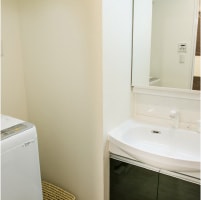 Two bedrooms apartment　washbasin